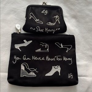 Lulu Guinness You Can Never Have Too Many Purse (Makeup bag & coin purse)
